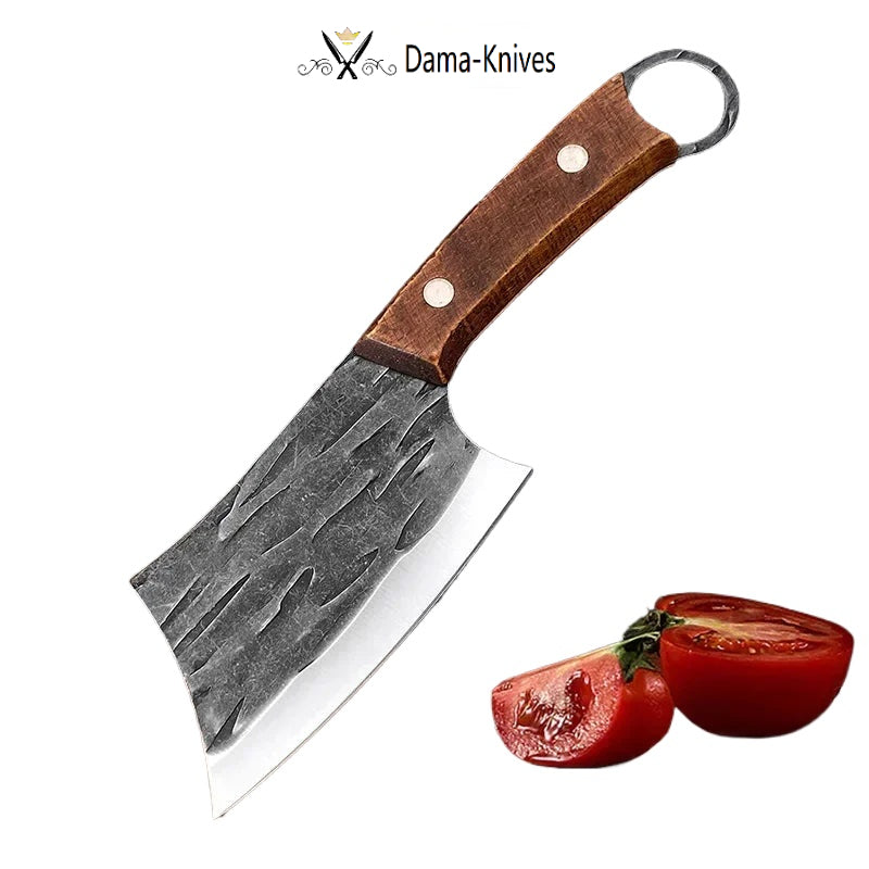 Kitchen Chef Knives Handmade Forged Boning Knife Meat Cleaver Stainless Steel Butcher Knife Wooden Handle Kitchen Accessories