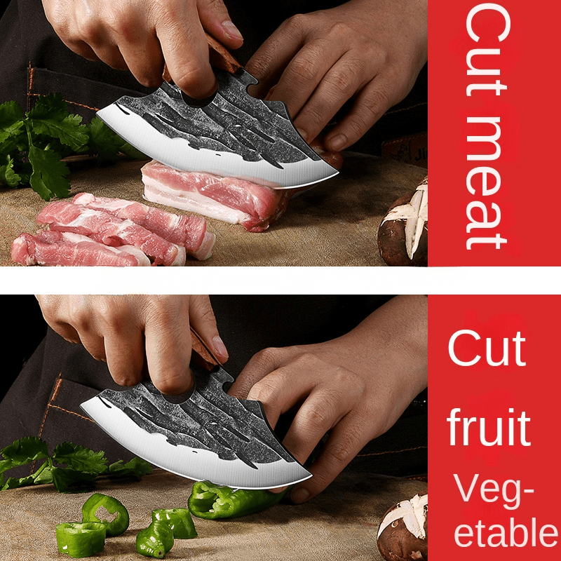 Longquan Boning Knife - Multi-functional Kitchen Knife for Precise Meat and Vegetable Cutting