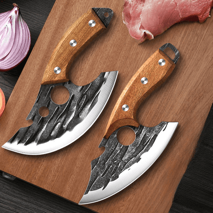 Longquan Boning Knife - Multi-functional Kitchen Knife for Precise Meat and Vegetable Cutting