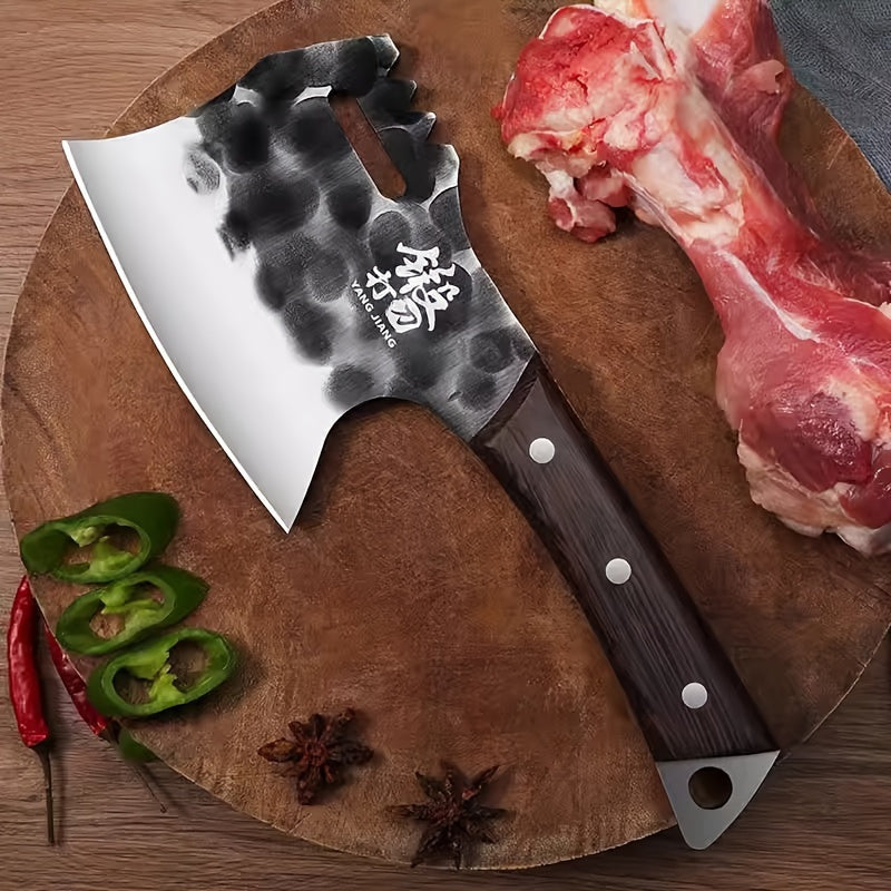 1pc Bone Chopping Special Knife, Chopping Knife, Thickened Boning Knife Axe, Butcher Knife, Sharp Cutting Knife, Kitchen Gadget For Restaurants, Food Trucks