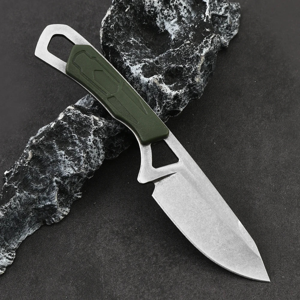 1pc EDC Mini Hanging Neck Knife, Portable Self-defense Necklace Knife, Outdoor Knife, Camping Survival Knife