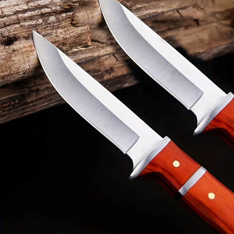 Premium Stainless Steel Kitchen Knife Set - Perfect for Chefs, Hunters & Fishermen!