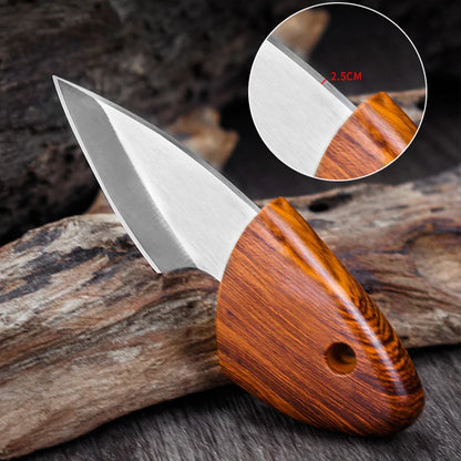 5Cr15 Steel Boning Cleaver Kitchen Utility Knife Meat Fish Butcher Knife Handmade Pocket Knife Plastic Handle Cooking Tools