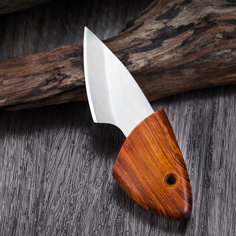 5Cr15 Steel Boning Cleaver Kitchen Utility Knife Meat Fish Butcher Knife Handmade Pocket Knife Plastic Handle Cooking Tools