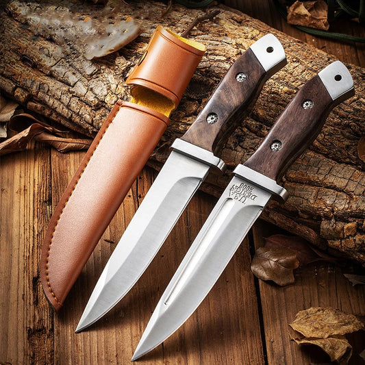 BK-2008Outdoor camping hunting knife self-defense straight knife long knife high hardness sharp knife hand meat knife handy hand