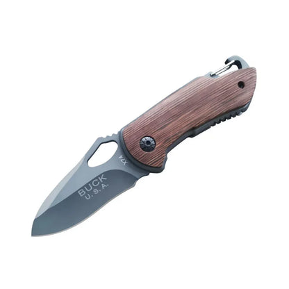 Camping Folding Knife Portable Self Defense Survival Steel Multitool Pocket Outdoors Knives for Hunting and Fishing Men's Gift