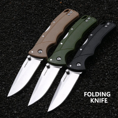 Camping folding knife High hardness survival outdoor tactical knife, multi-functional outdoor portable hunting tools