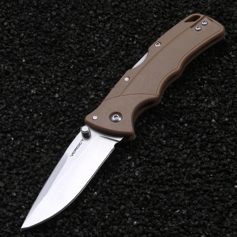 Camping folding knife High hardness survival outdoor tactical knife, multi-functional outdoor portable hunting tools