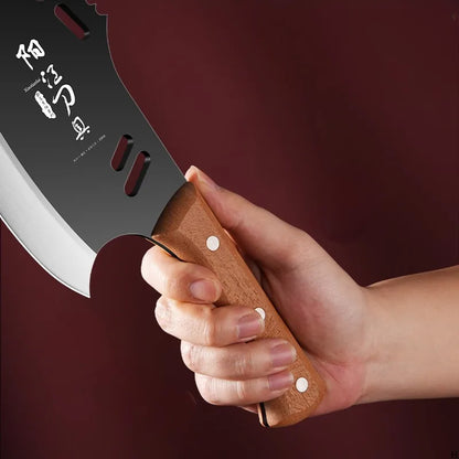 Chopping bone knife domestic chopping bone special knife chopping bone knife commercial thickened kitchen knife FX9195