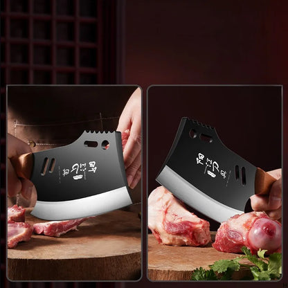 Chopping bone knife domestic chopping bone special knife chopping bone knife commercial thickened kitchen knife FX9195