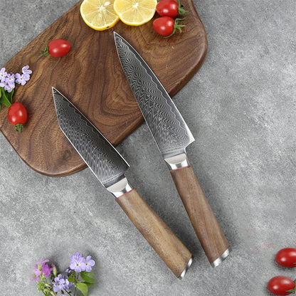 "Damascus" Chef's Knife 6 Inch Meat Cleaver High Hardness Kitchen Knives Vegetable Slicing Knife Sharp Fruit Peeling Knife