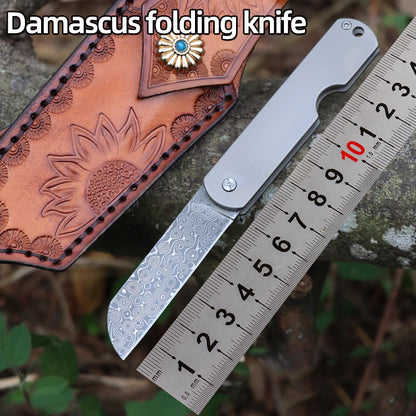 Folding Knife 8CR13 Steel Blade  Multifunctional Knives- Good for Hunting Camping Survival Outdoor Everyday Carry