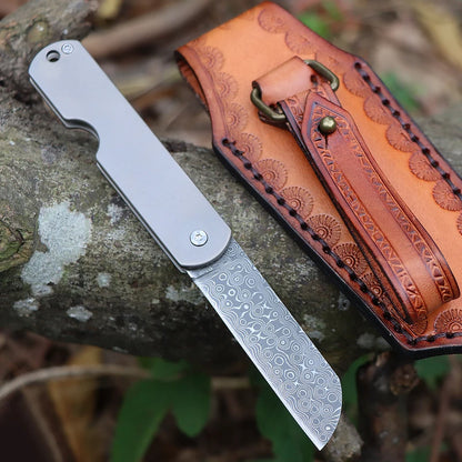 Folding Knife 8CR13 Steel Blade  Multifunctional Knives- Good for Hunting Camping Survival Outdoor Everyday Carry