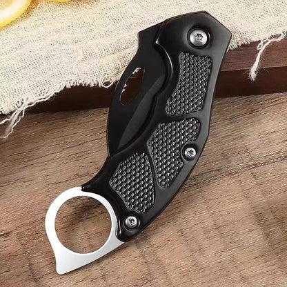 Folding small machete Outdoor camping hunting pocket EDC tool folding knife Stainless steel folding knife