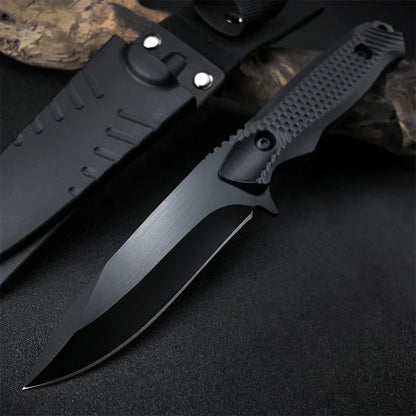 High Hardness Fixed Blade Knife Sharp Blade ABS Plastic Handle Outdoor Military Rescue Knife EDC Combat Military Knives