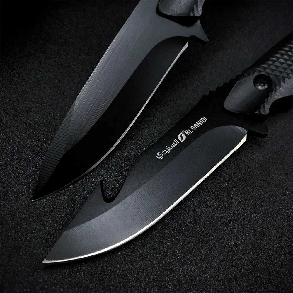 High Hardness Fixed Blade Knife Sharp Blade ABS Plastic Handle Outdoor Military Rescue Knife EDC Combat Military Knives