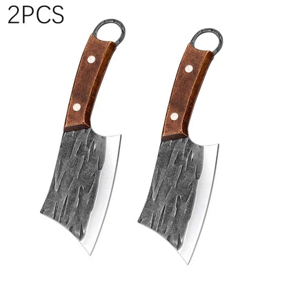 Kitchen Chef Knives Handmade Forged Boning Knife Meat Cleaver Stainless Steel Butcher Knife Wooden Handle Kitchen Accessories