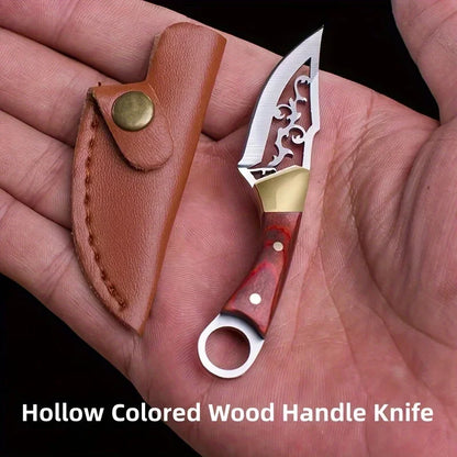 Mini Curved Knife, Colorful Wood Sharp Mini Knife, Portable Keychain, Hanging Piece, Unpacking Express, Unpacking Knife