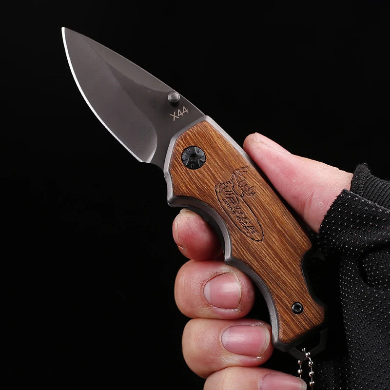 Mini Pocket Knife Foldable Knife Keychains Knife Outdoor EDC Small Knife Portable Camping Knife Stainless Steel Utility Knife