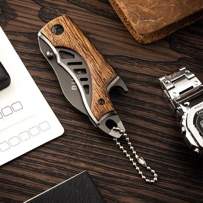 Mini Pocket Knife Foldable Knife Keychains Knife Outdoor EDC Small Knife Portable Camping Knife Stainless Steel Utility Knife