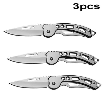 New Stainless Steel Folding Fruit Knife Outdoor Camping Knives Vegetable Fruit Peeling Knives Pocket Knife Kitchen Accessories