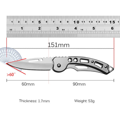 New Stainless Steel Folding Fruit Knife Outdoor Camping Knives Vegetable Fruit Peeling Knives Pocket Knife Kitchen Accessories