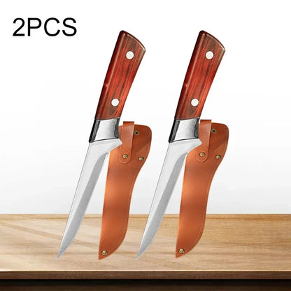 Pocket Knives Stainless Steel Meat Boning Knife Butcher Bone Cleaver Cutting Knife Kitchen Fruit Paring Chef Cutting Tool