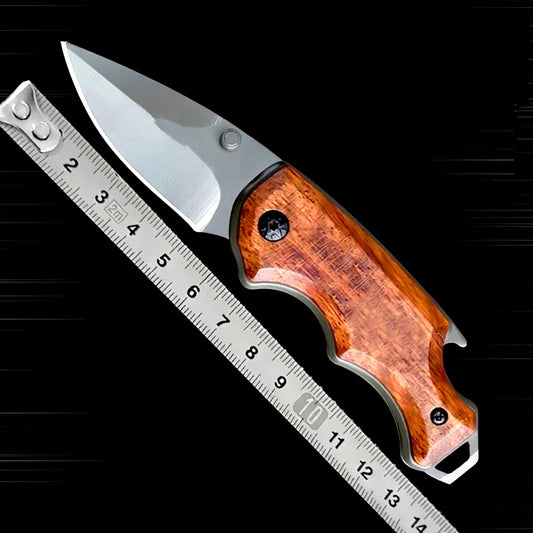 Portable Folding Knife Sharp Unlocking Safety Military Knife Self Defense Camping Outdoor Survival Multi Functional Mini Knife