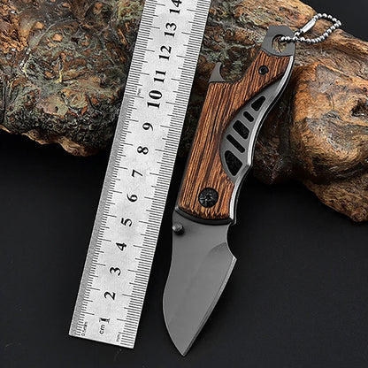 Portable Folding Pocket Knife High Hardness Stainless Steel Pocketknives Outdoor Camping Survival Knives Gifts