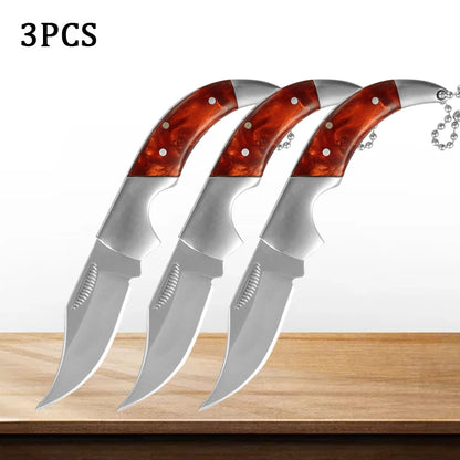 Portable Mini Knife Stainless Steel Folding Knife Fruit Peeling Vegetable Knives Sharp Pocket Kitchen Accessories