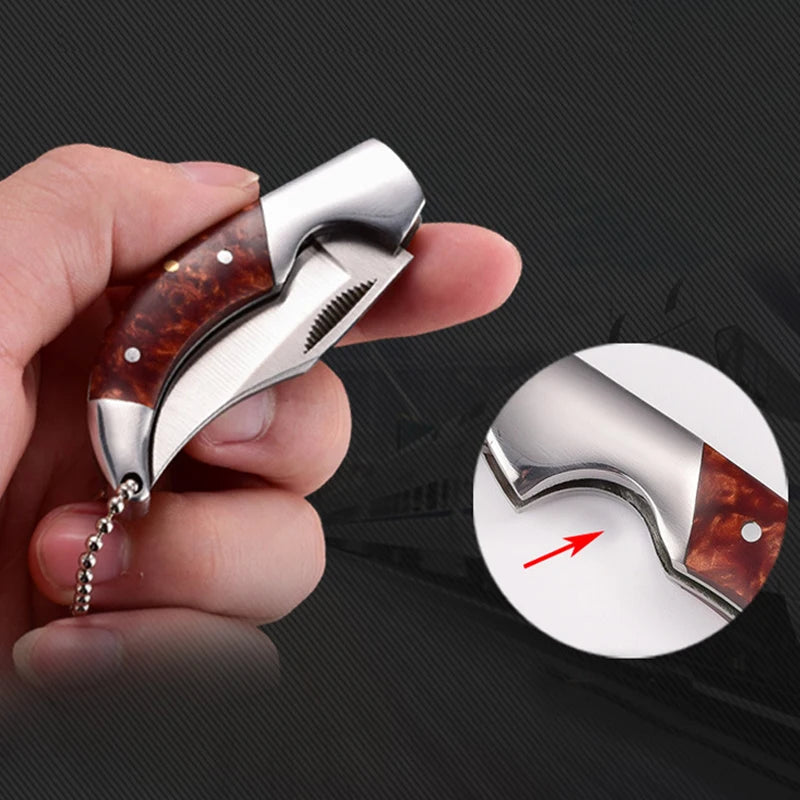 Portable Mini Knife Stainless Steel Folding Knife Fruit Peeling Vegetable Knives Sharp Pocket Kitchen Accessories