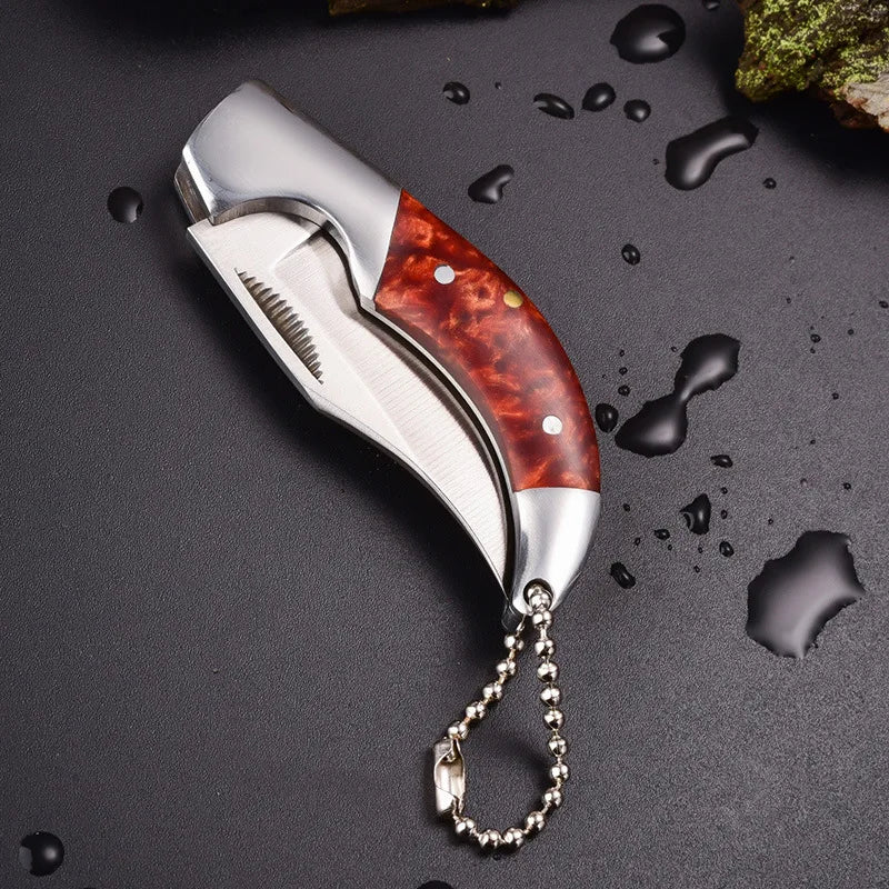 Portable Mini Knife Stainless Steel Folding Knife Fruit Peeling Vegetable Knives Sharp Pocket Kitchen Accessories